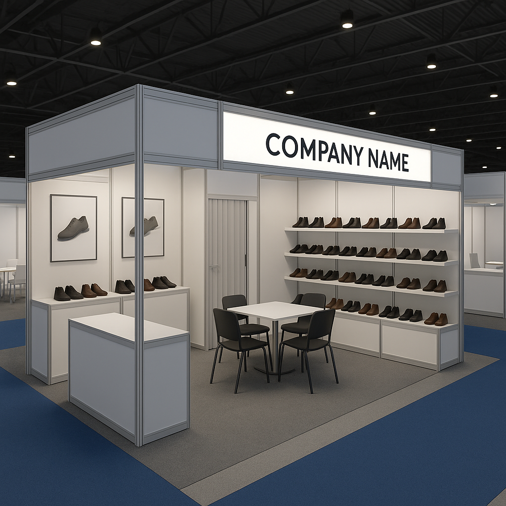 Индивидуальный стенд на выставке Euroshoes Moscow
