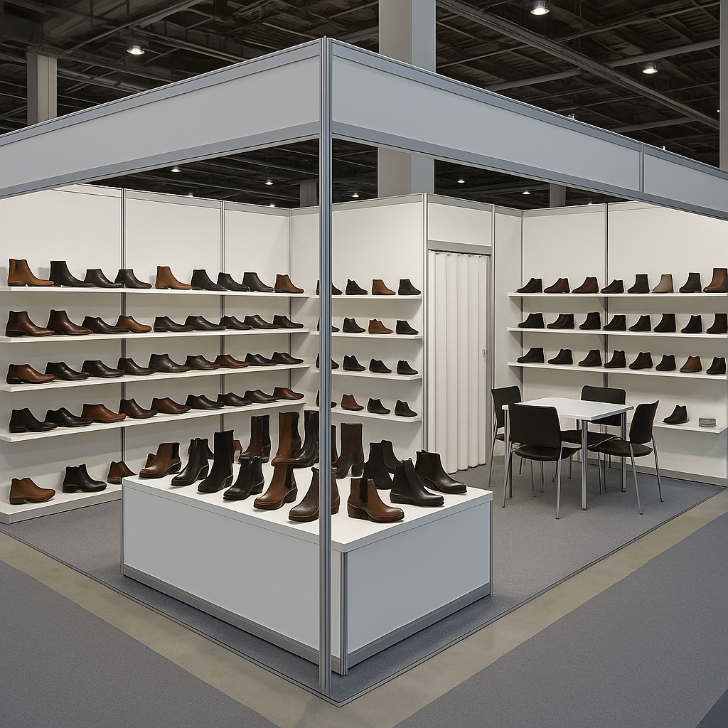 Индивидуальный стенд на выставке Euroshoes Moscow
